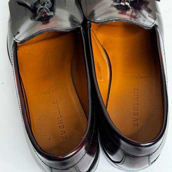 Everlane The Modern Tassel Loafer in Burgundy size 8.5 - Picture 10 of 10